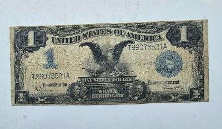 $1 Black Eagle 1899 Series Silver Certificate