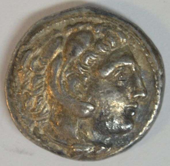 Super sharp AU Macedon Alexander the Great Silver Drachm, 328-323 BC