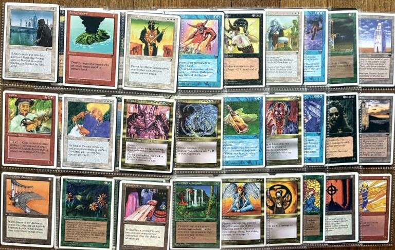 Vintage Complete Set of Magic the Gathering Cards: Chronicles (125/125)