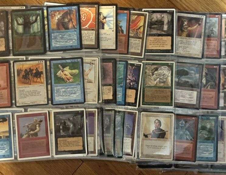 Lot of 254 Vintage Magic the Gathering Cards (1993-1998); Alpha, Beta, Unlimited, Arabian Nights, Mo