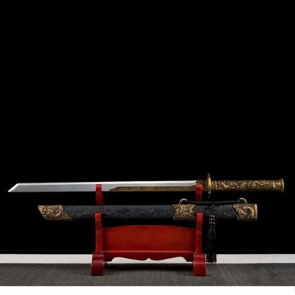 Full-Size Katana Sword with Display Stand