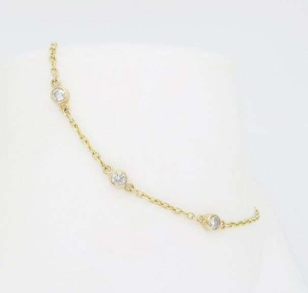 Station Diamond Bracelet