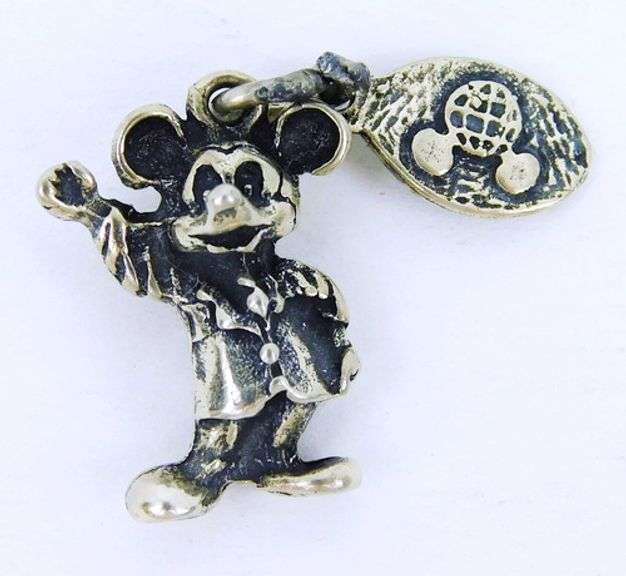 Vintage Sterling Mickey Mouse Charm
