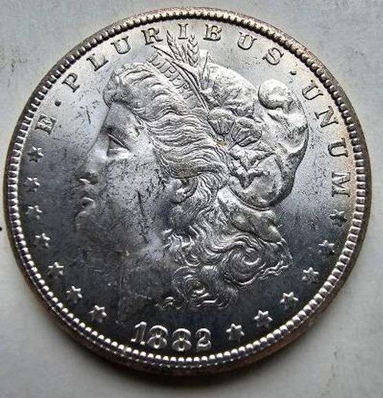 1882 Carson City BU Morgan Dollar