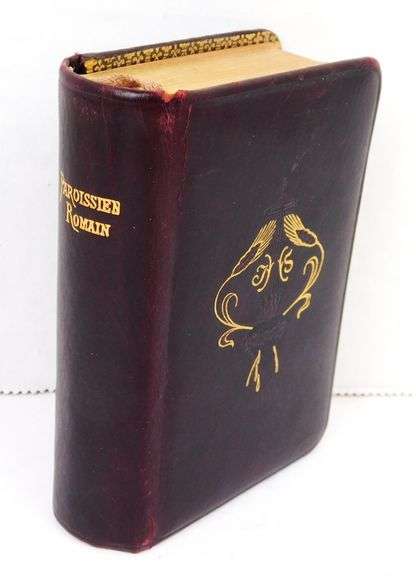 1922 Miniature French Leather Prayer Book