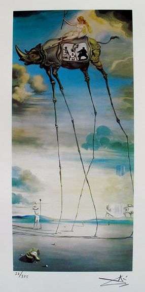 Salvador Dali, Celestial Ride