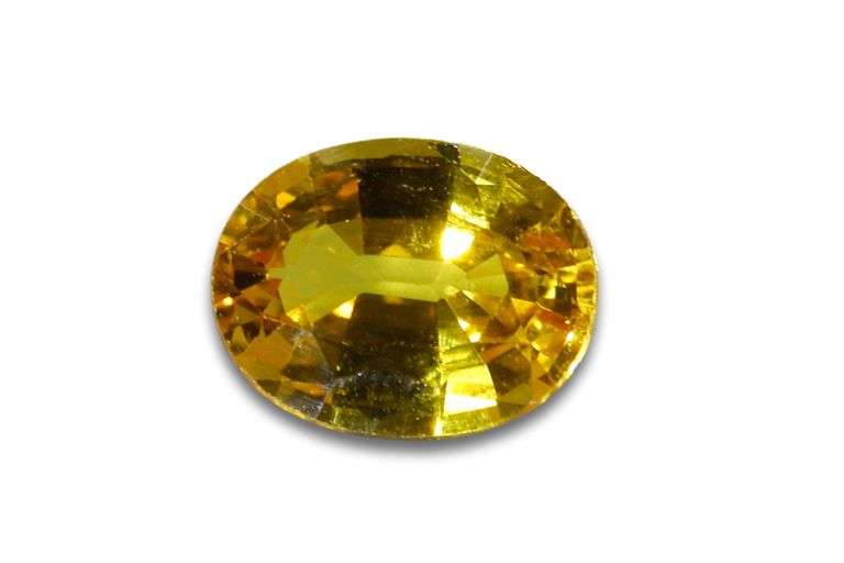 Glowing Natural Golden Sapphire