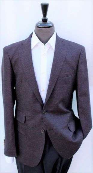 Fashionable Modern Fit Sport Jacket, Made in Italy