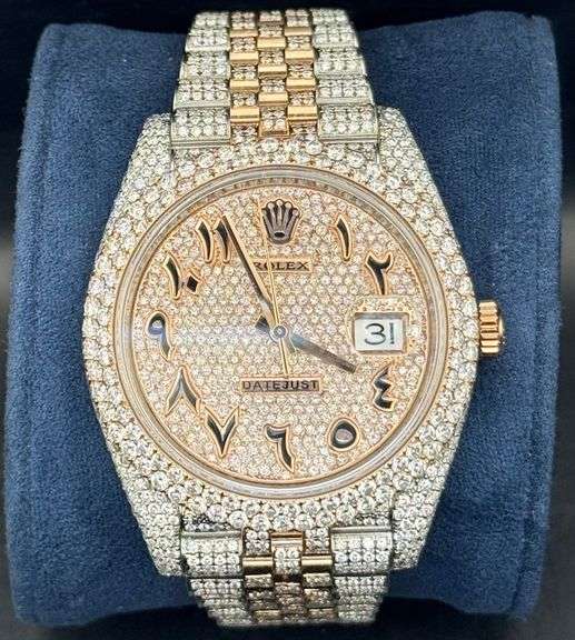 Rolex Datejust 41MM Rose Gold Jubilee 18CT Diamonds