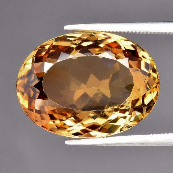 Captivating 19.15ct AAA IF grade Imperial Topaz