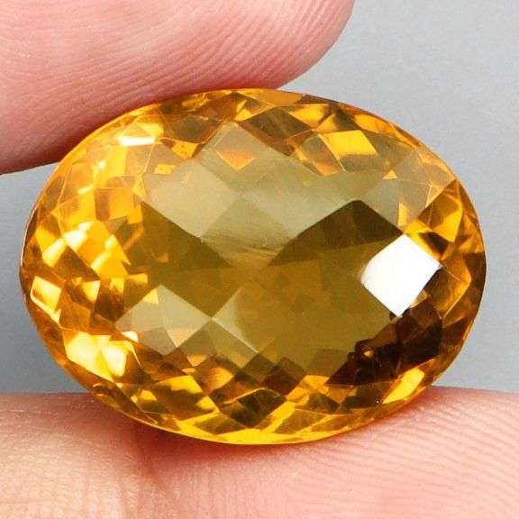 Captivating 20.12ct large golden Citrine