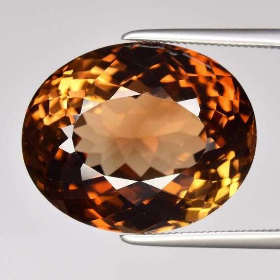 Simply brilliant! 21.32ct VVS grade Imperial Topaz! From Brazil!