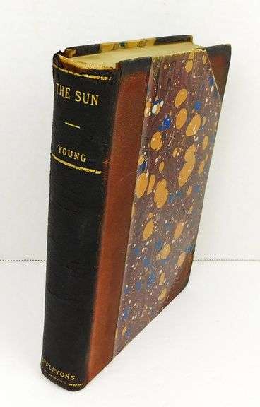 1898 The Sun Antique Astronomy Book