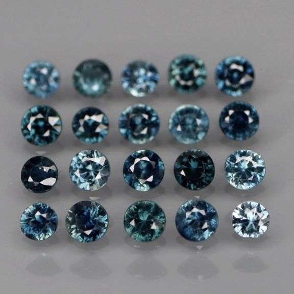 Diamond cut! 2.33ct denim blue Sapphire set