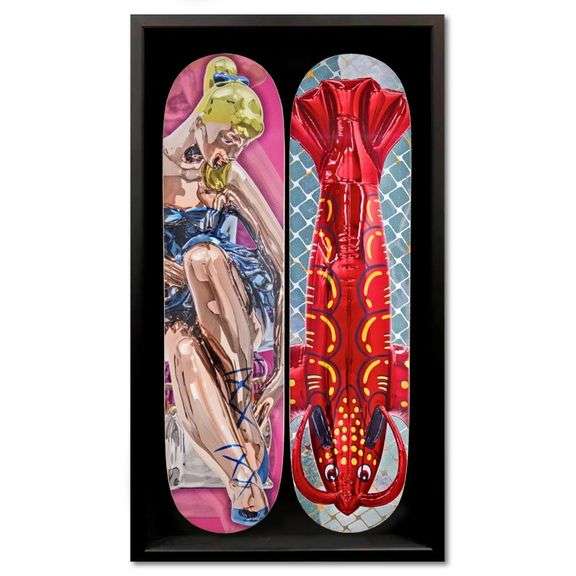 "Lobster and Seated Ballerina" by Jeff Koons