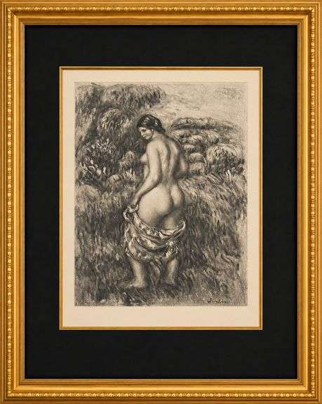 Important Pierre-Auguste Renoir Heliogravure – Japan Imperial Paper, Vollard Publication, Paris, 191
