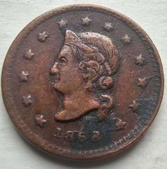 1868 Clarks Drugs Flint Mi Drugstore Card Token