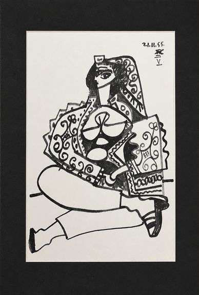 Very Rare Vintage Pablo Picasso Circa 1959