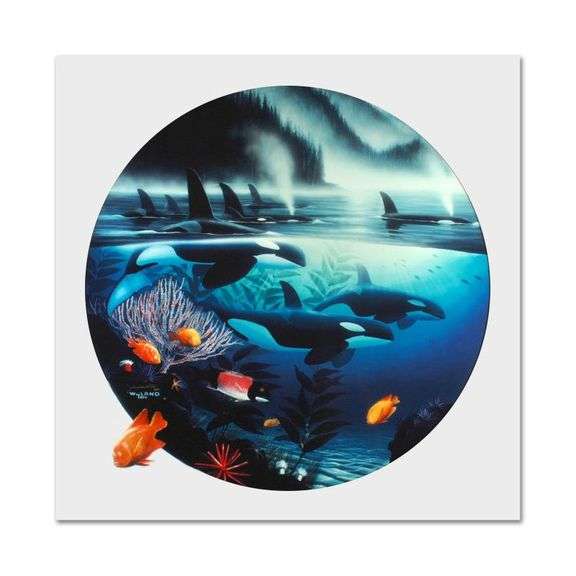 "Orca Journey" by Wyland