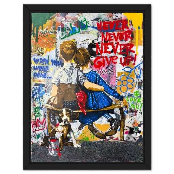 "Work Well Together" by Mr Brainwash