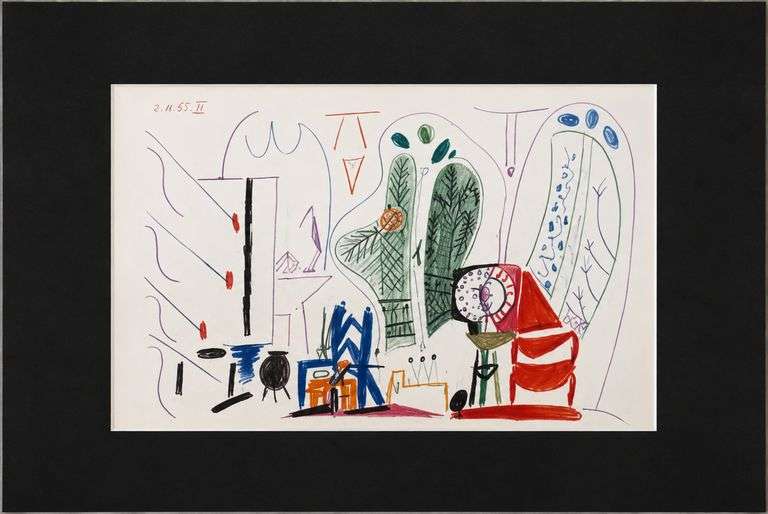 Very Rare Vintage Pablo Picasso Circa 1959