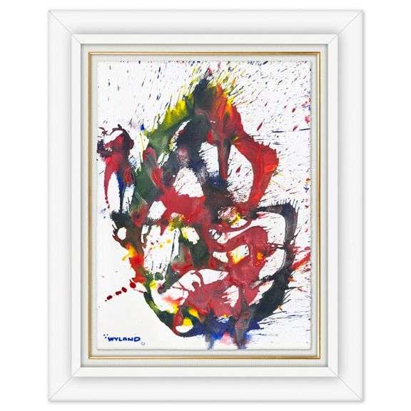 "Untitled Abstract" by Wyland