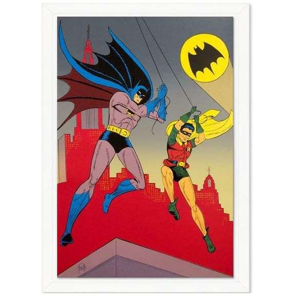 "Batman and Robin" by Bob Kane (1915-1998)