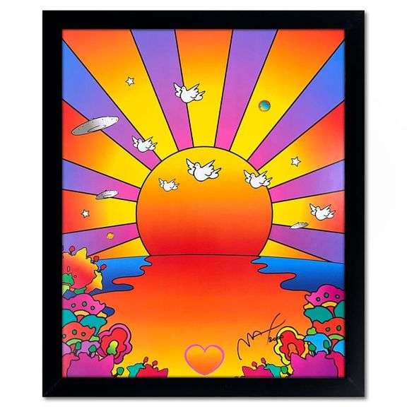 "Sunrise 2000" by Peter Max