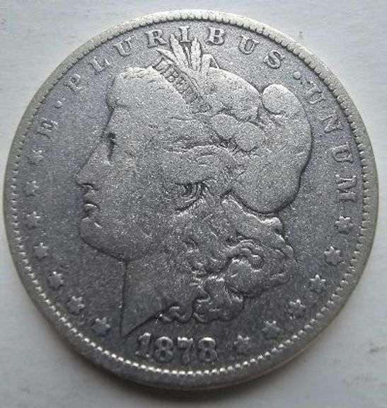 1878 8 Tail Feathers Morgan Dollar
