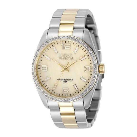Invicta Women's Specialty Quartz PC21 Gold Dial Watch
