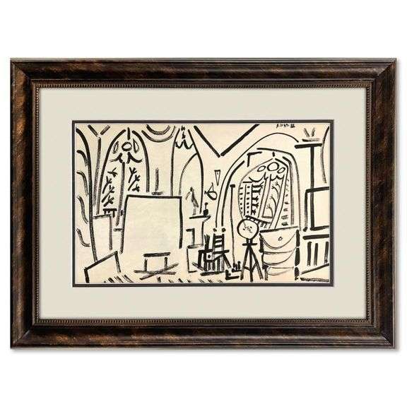 "Carnet de Californie 3.11.55-III" by Pablo Picasso (1881-1973)