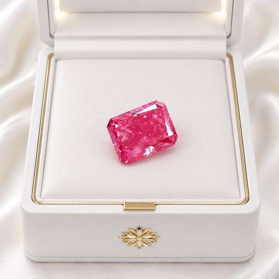 Superb I.G.I. Certified Lab Diamond - 2.55 Carats, Cut Corner Rectangular Modified Brilliant Cut