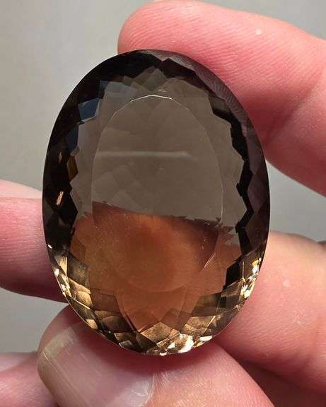 Impressive 96.80ct natural Smoky Quartz!
