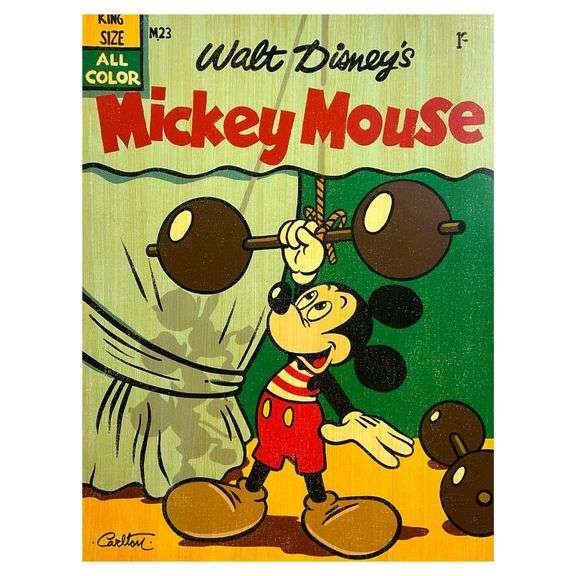 "Muscle Mickey" by Trevor Carlton