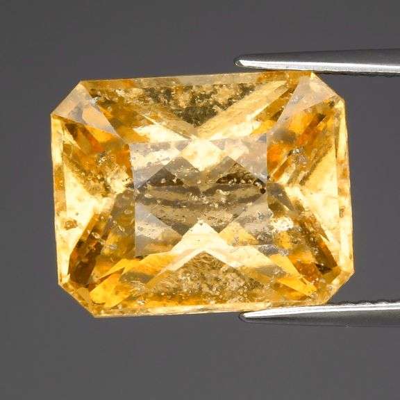 Rare! Collectors 10.92ct golden orange Grossular Garnet!