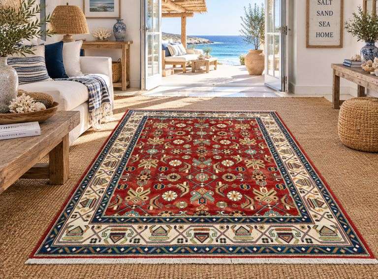 Handmade Caucasian Design 5.0x6.6