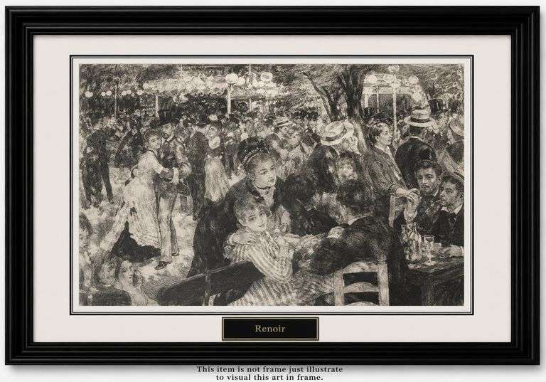 Pierre-Auguste Renoir – 1919 Heliogravure on Vélin d’Arches Paper, Published by Ambroise Vollard, Pa
