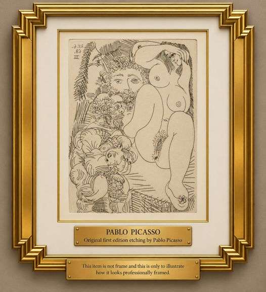 Picasso: One of The Most rare first edition Etchings