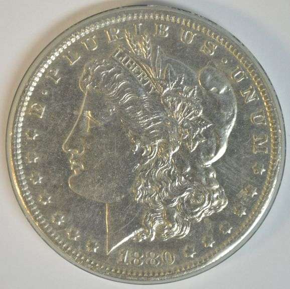 Well struck and Brilliant scarcer 1880-O Morgan Silver Dollar. Cleaned Unc