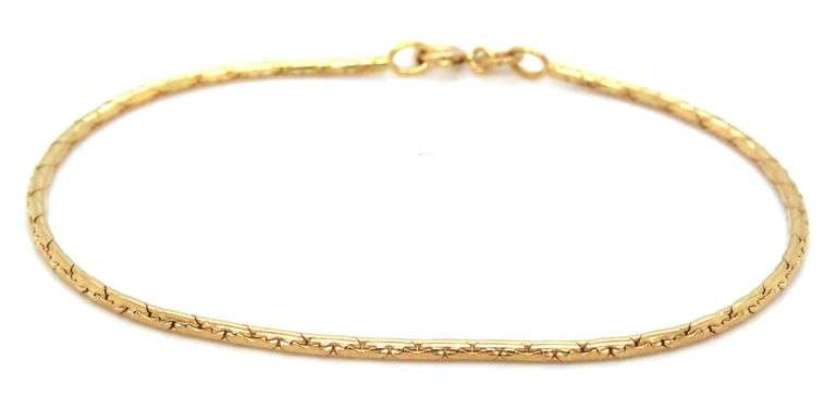 Smooth Feeling 14K YG Bracelet