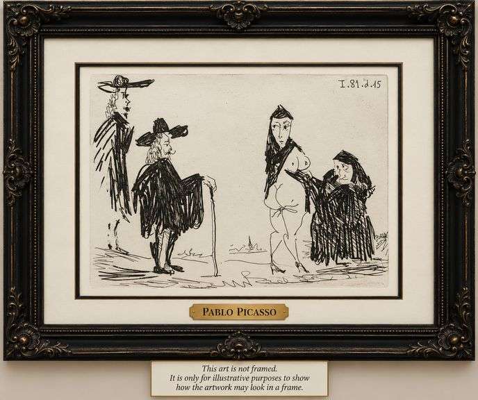 The Most Collectable 1ST edition etching by Picasso