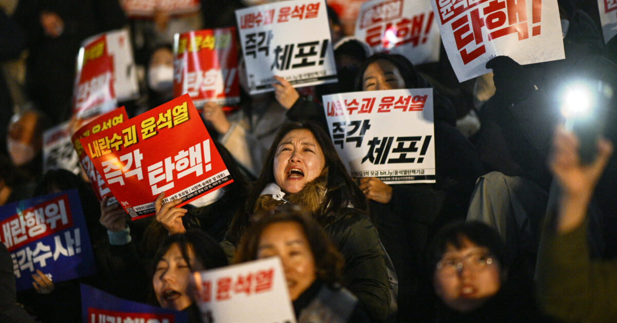 After Failed Coup, South Korea’s President Could Be Impeached Tomorrow