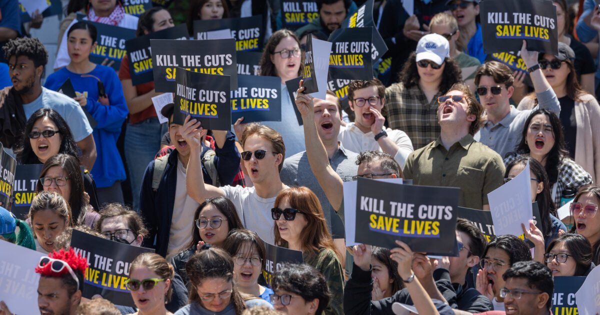 “Kill the Cuts”: Federally funded researchers warn DOGE cuts will be fatal