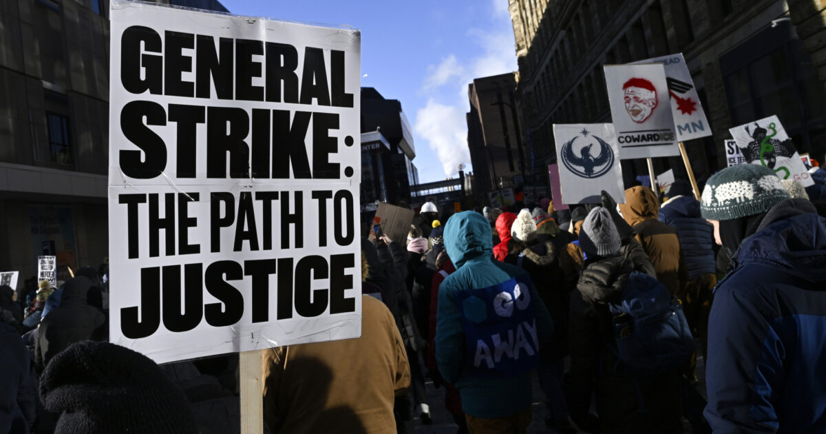 Poll Shows Massive Participation in Minnesota Shutdown Against ICE