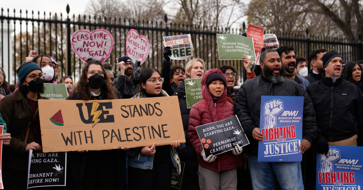 Workers Here Have More in Common With Palestinians Being Bombed Than the Billionaires Bombing Them