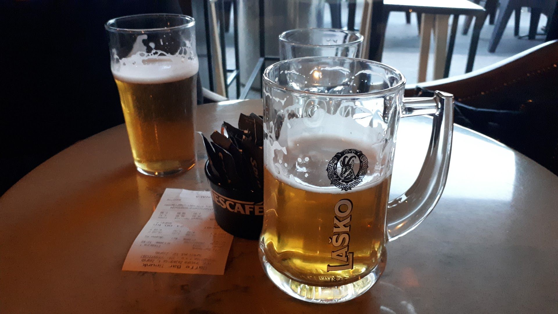 Vintage Industrial Bar Bar / Club in Zagreb, Croatia