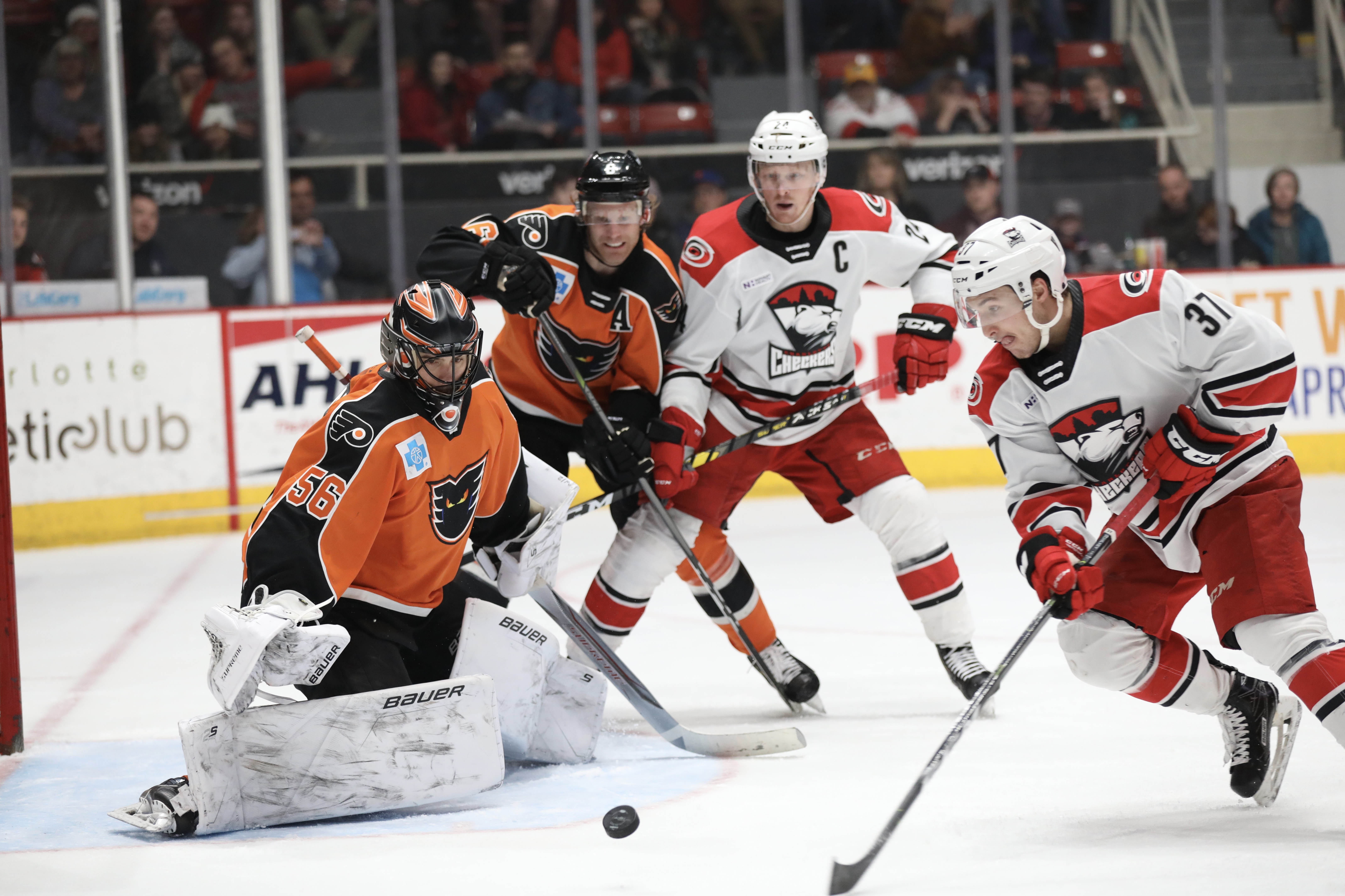 The Phantoms battled and came up empty this weekend in Charlotte.