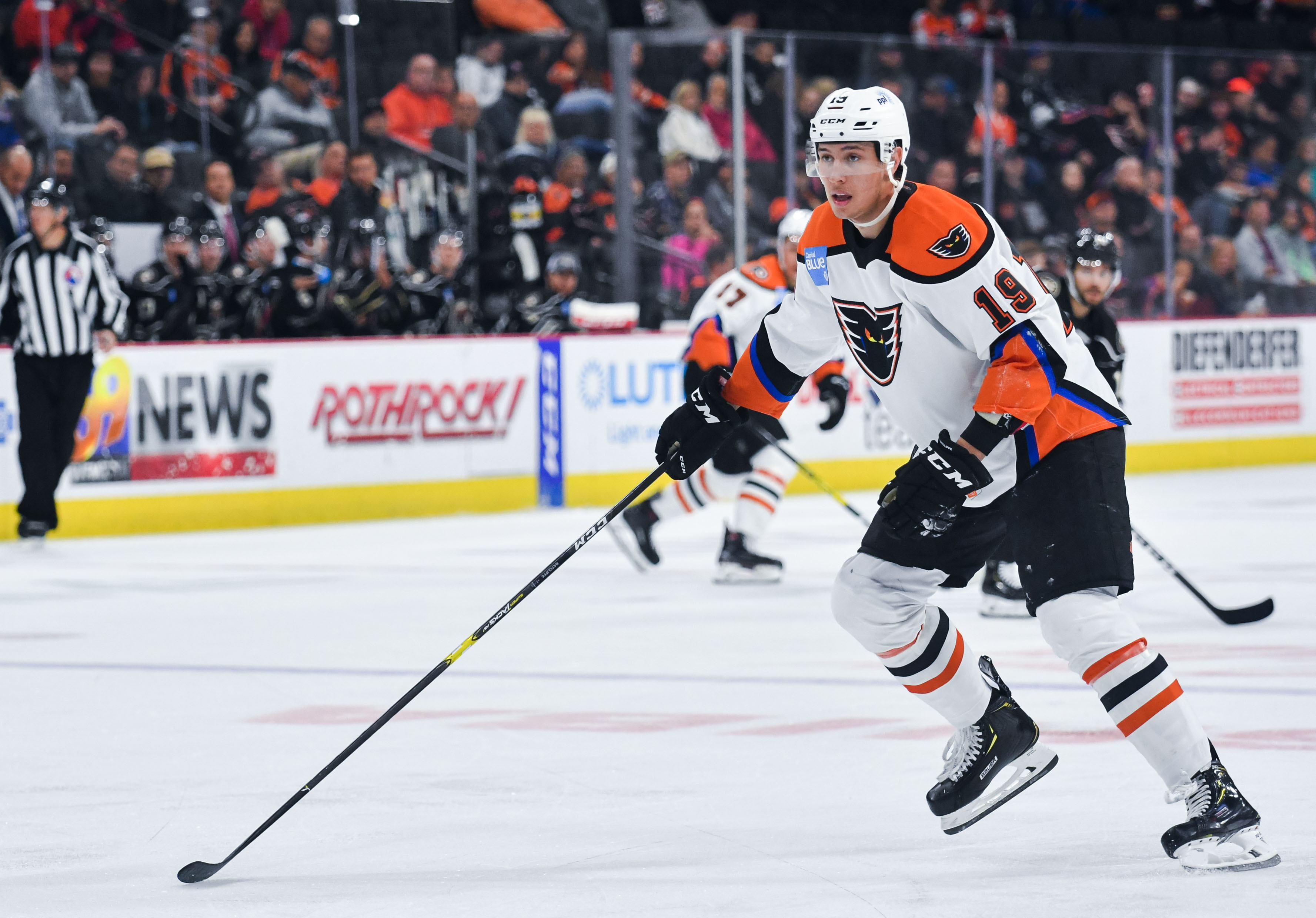 Isaac Ratcliffe and Kurtis Gabriel formed quite a duo Friday night against Hershey.