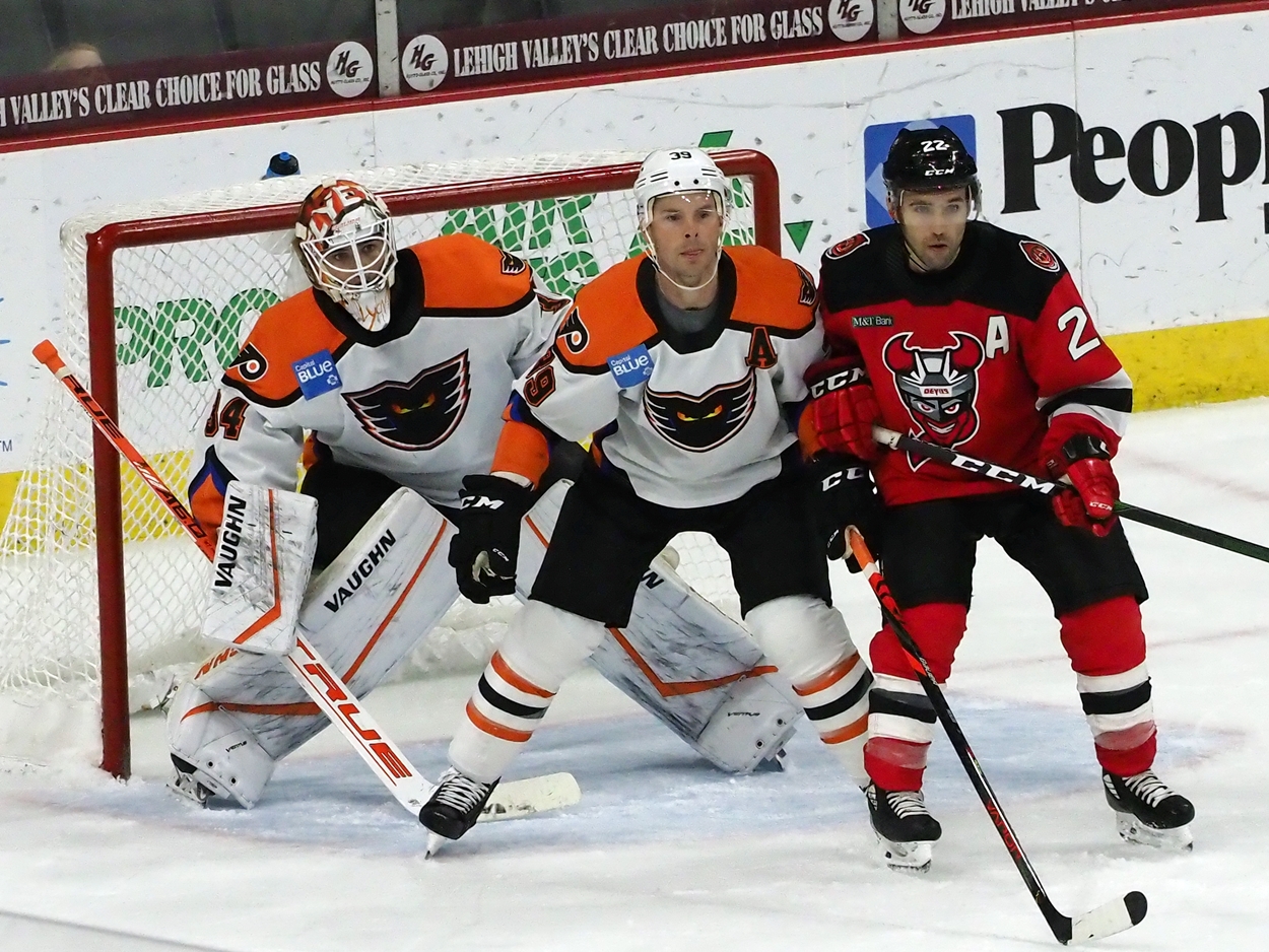 The Phantoms handled the Devils Friday night to spoil Chris Conner's return to Lehigh Valley. 