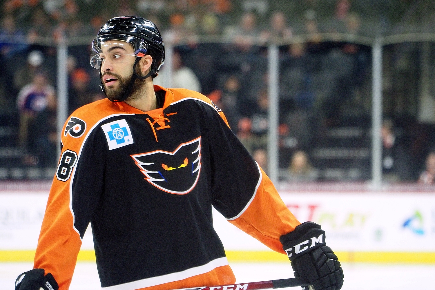 Justin Bailey made a good first impression with new Flyers general manager Chuck Fletcher.